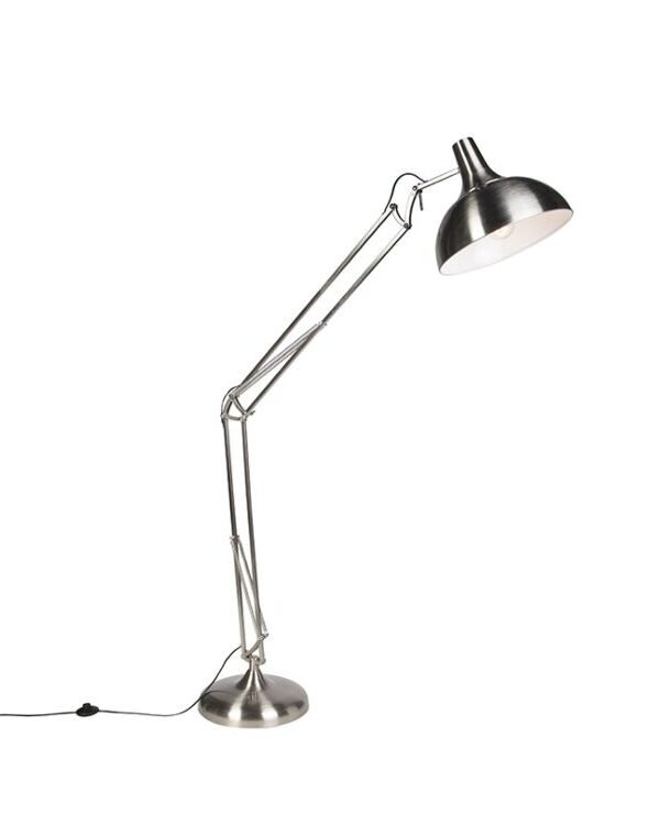 Design floor lamp steel